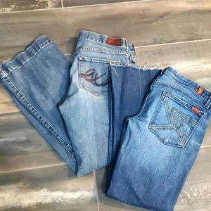 DENIM JEANS BUNDLE 8 short / 31 short